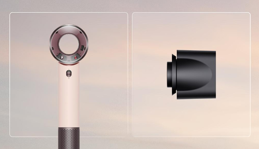Máy Sấy Tóc Dyson Supersonic™ Travel HD19 đi kèm đầu sấy suôn