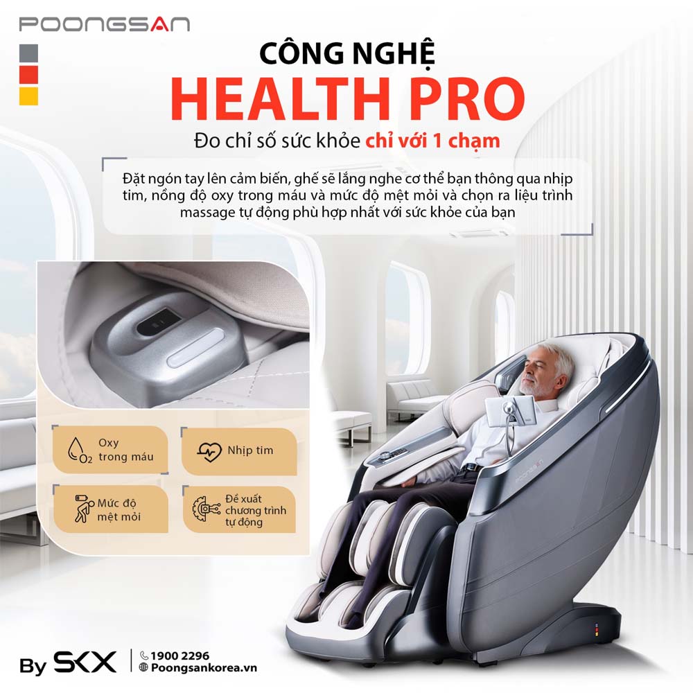 Công nghệ Health Pro đo chỉ số sức khỏe chỉ với 1 chạm