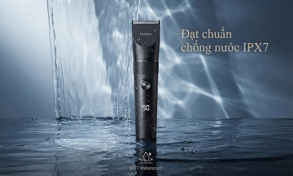 An tâm khi sử dụng Máy Cắt Tóc Flyco FC5908VN Màu Đen