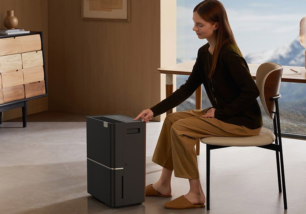 Máy Hút Ẩm Dreame DB40 cho phép thiết lập thông số độ ẩm theo nhu cầu cá nhân