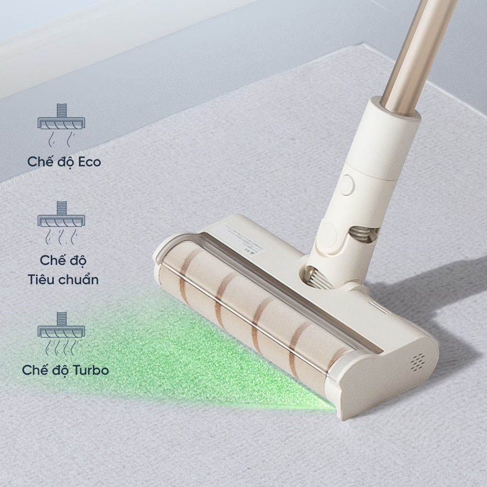 3 chế độ hút đáp ứng đa dạng nhu cầu làm sạch hàng ngày