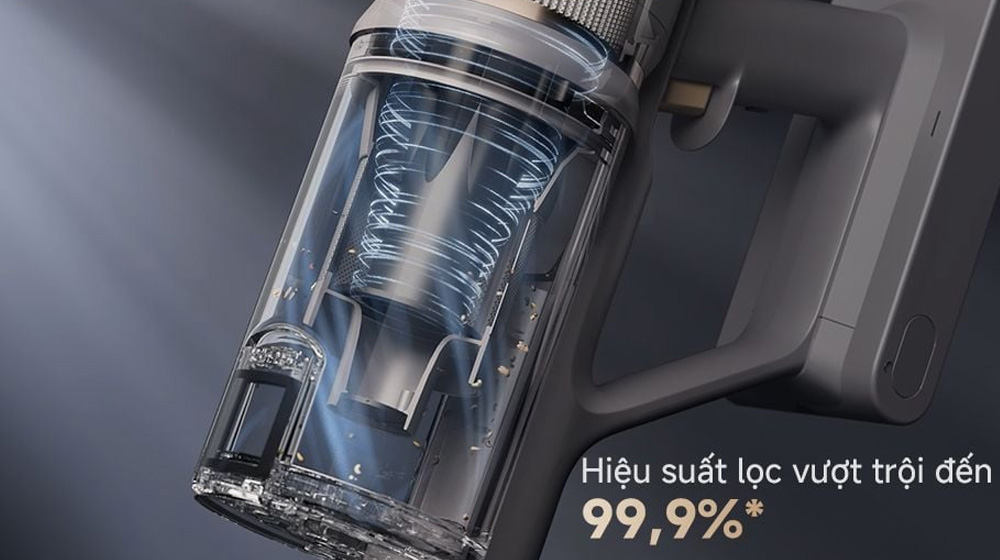 Máy Hút Bụi Cầm Tay Dreame Z10s Station có hệ thống lọc đa lớp