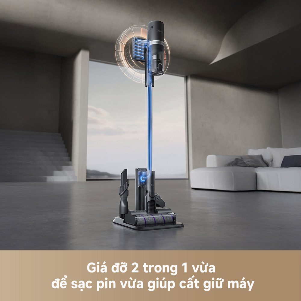 Giá đỡ 2 trong 1 của Máy Hút Bụi Lau Nhà Cầm Tay Mova I10
