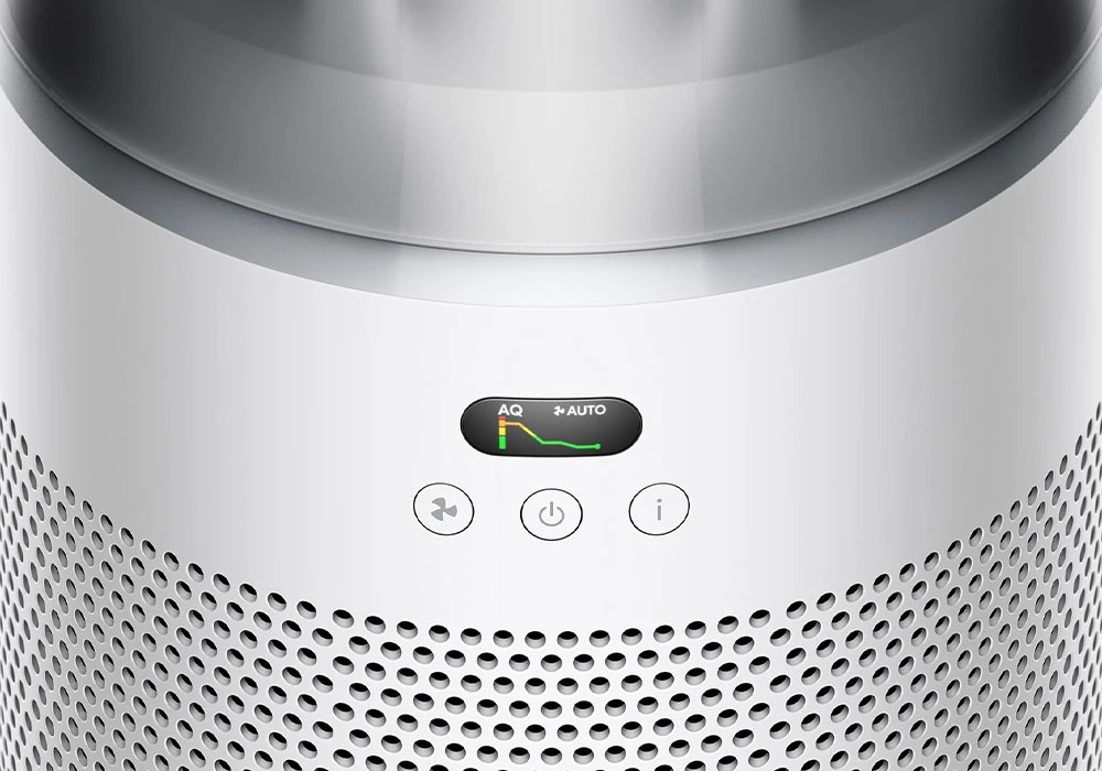 Máy Lọc Không Khí Dyson HushJet™ SP01 liên tục phân tích chất lượng không khí