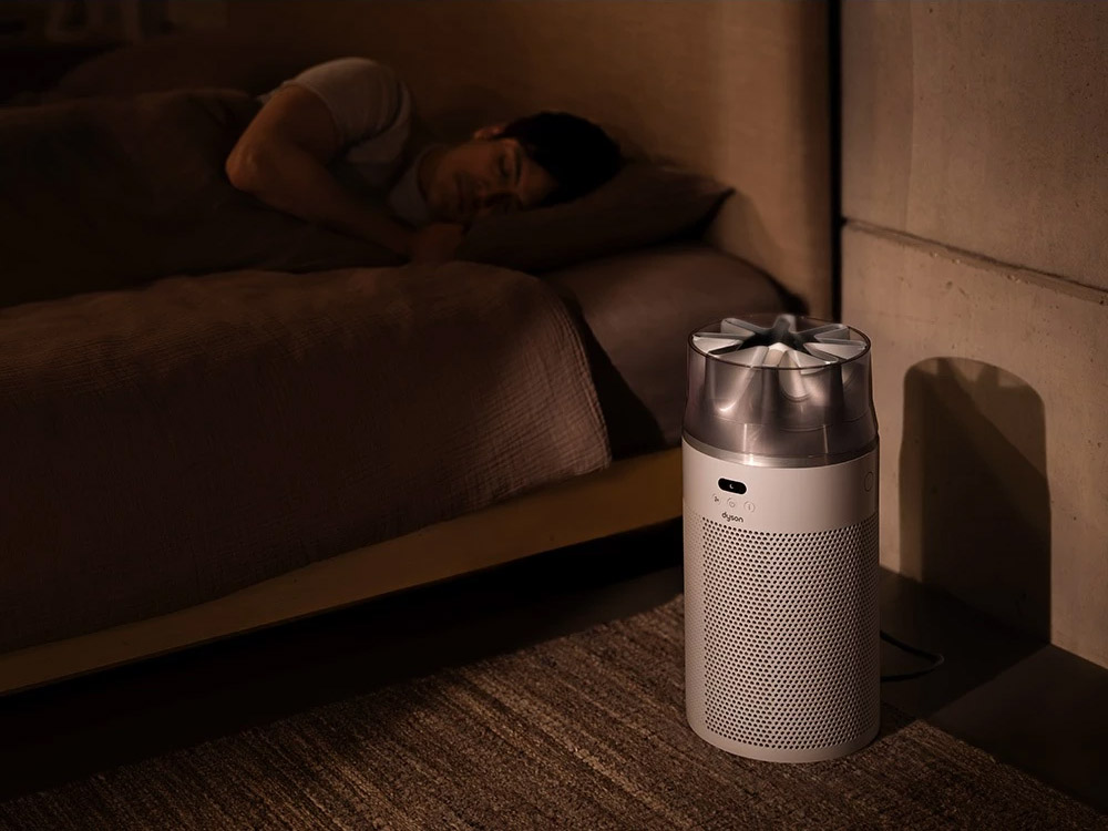 Máy Lọc Không Khí Dyson HushJet™ SP01 hạn chế gây ảnh hưởng giấc ngủ
