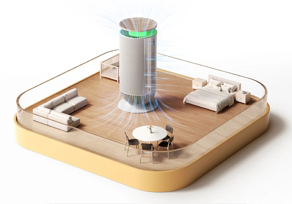 Mova Puris P10 Air Purifier đảm bảo không gian sống luôn sạch sẽ