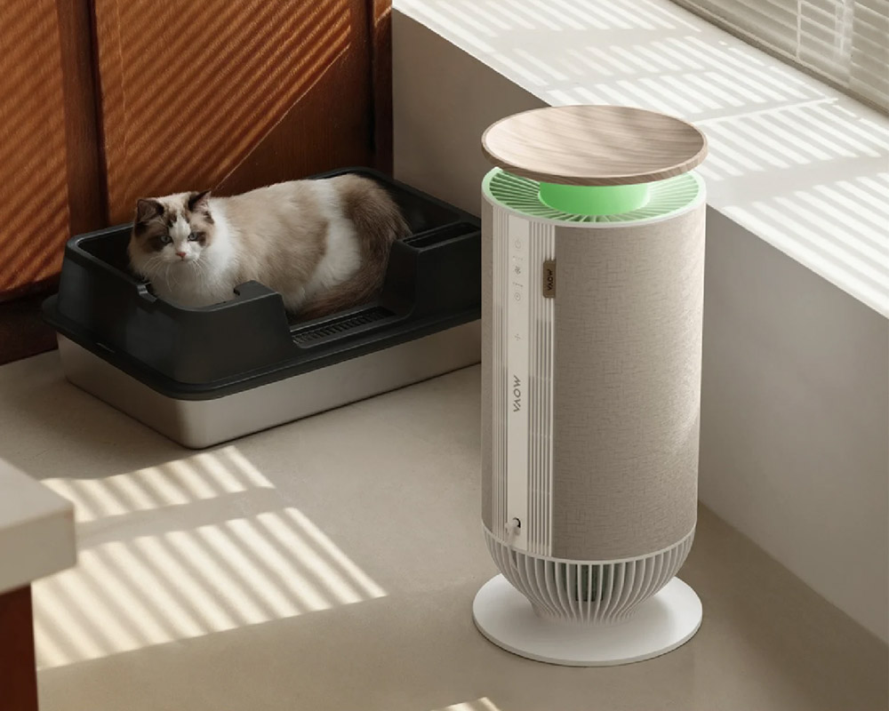 Máy Lọc Không Khí Mova Puris P10 Air Purifier tăng hiệu quả khử mùi thêm 50%