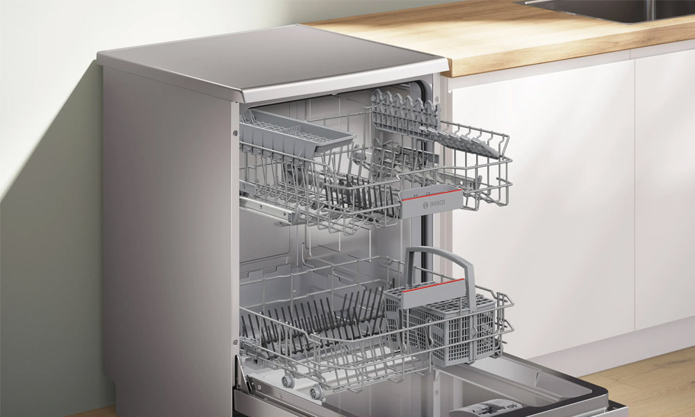 Máy Rửa Chén Độc Lập Bosch SMS4HTI16E có dung tích lớn