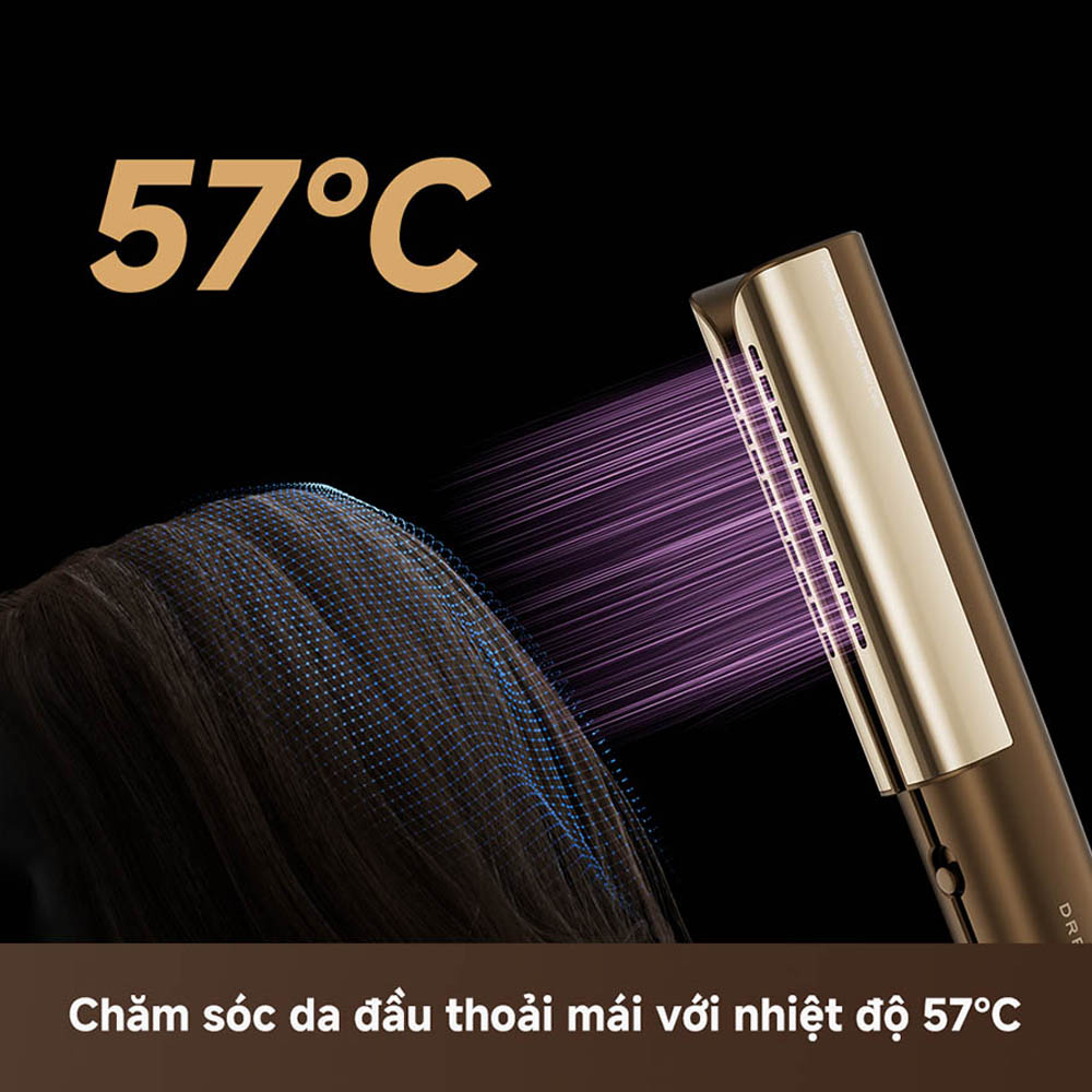 Dreame AeroStraight AMA10A an toàn cho da đầu nhờ chế độ Root-Care