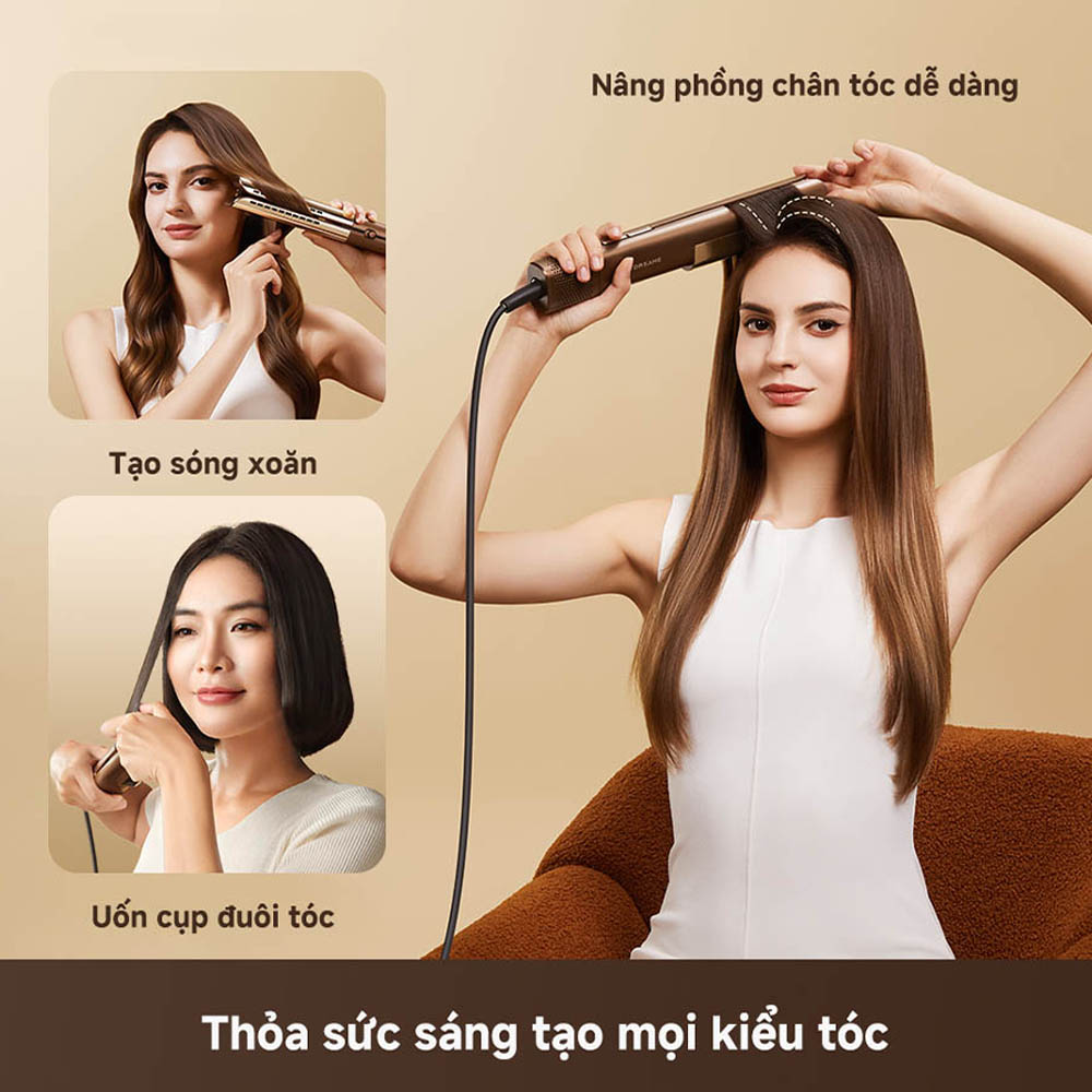 Máy Sấy Duỗi Tóc Dreame AeroStraight AMA10A đa dạng chức năng
