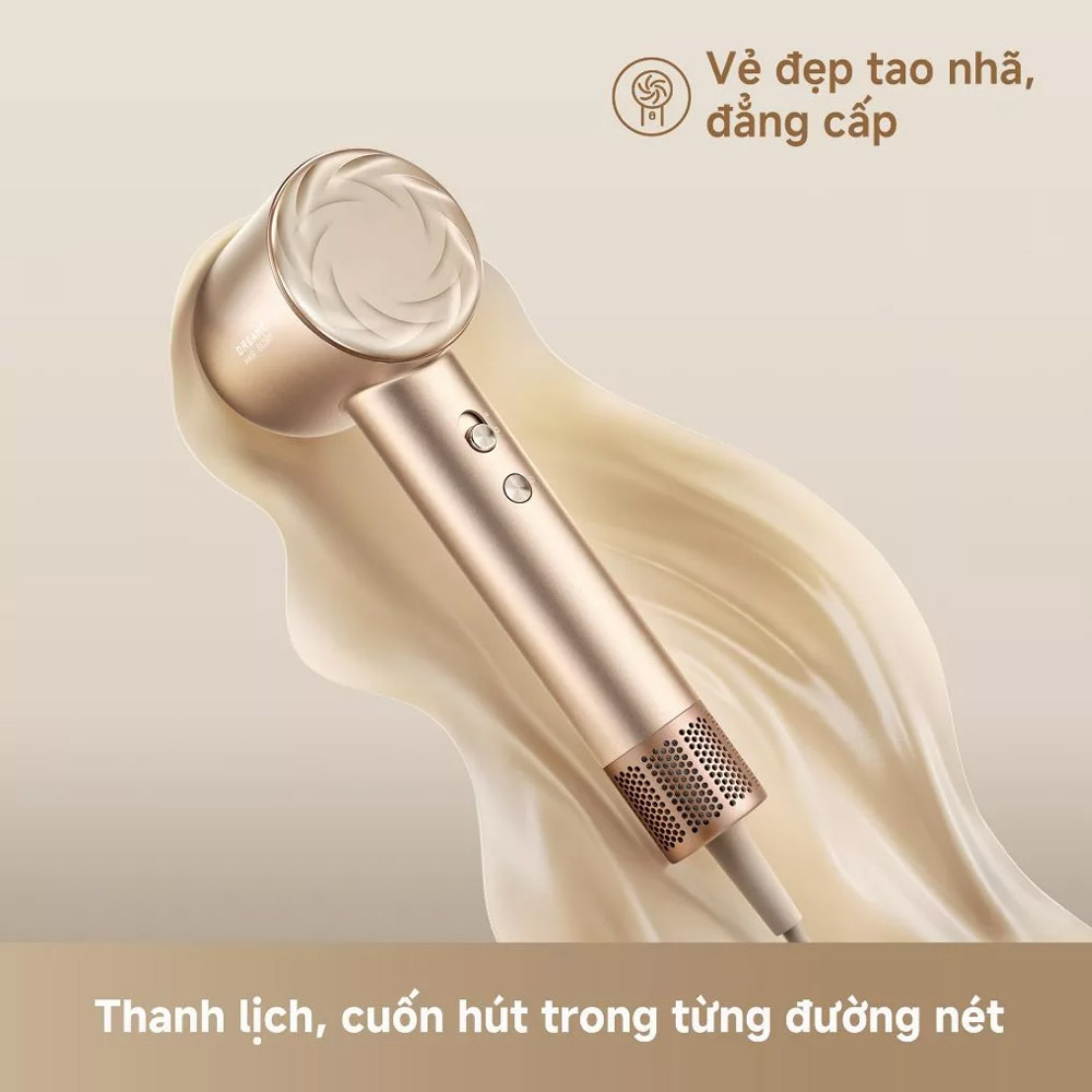 Máy Sấy Tóc Dreame Hair Dryer GloryUni AHG20W có thiết kế nhỏ gọn
