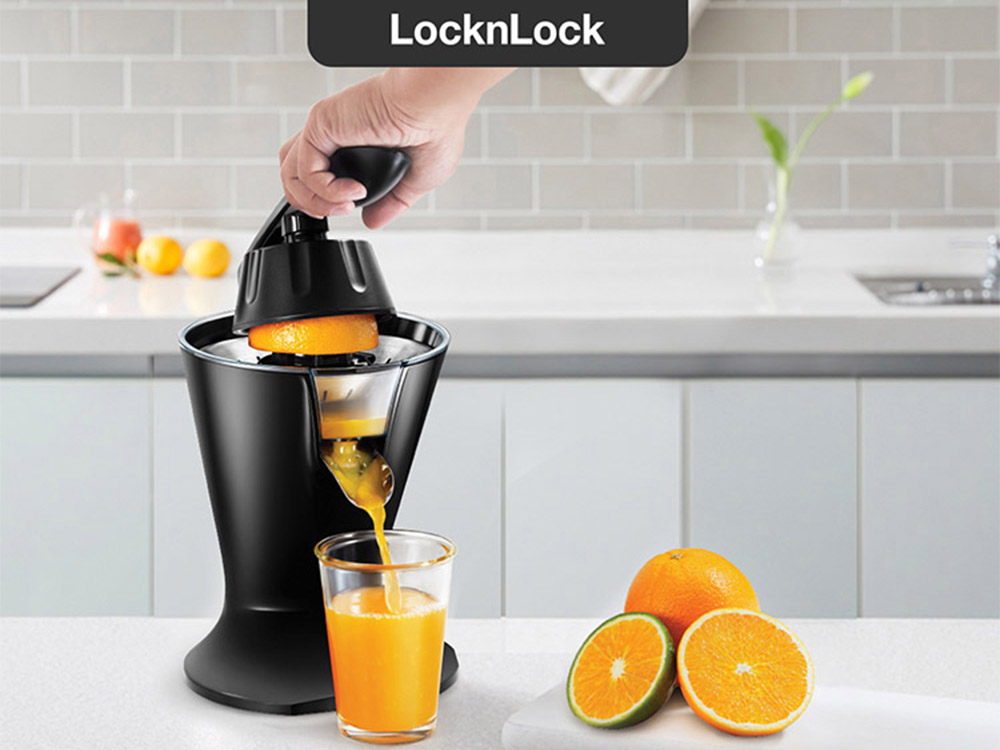 Máy Vắt Cam LocknLock Handle Citrus Juicer EJJ256BLK làm từ chất liệu bền bỉ