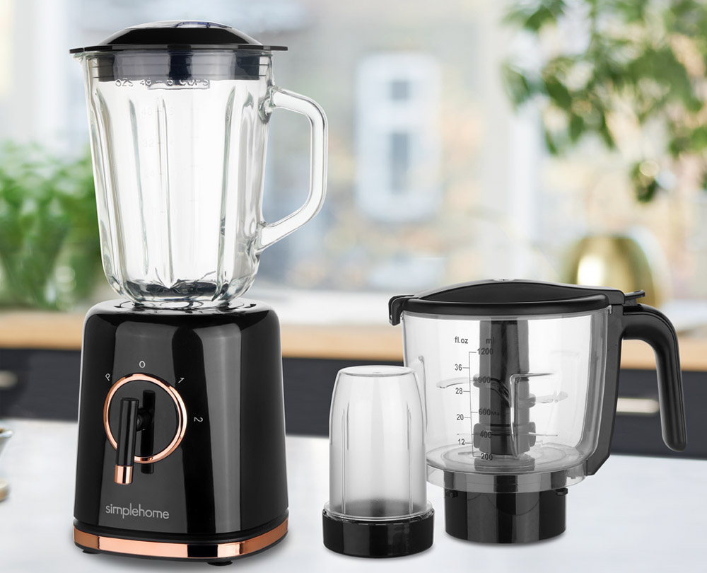 Máy Xay Sinh Tố Simplehome BL505ADE trang bị cối xay chính 1.5 lít