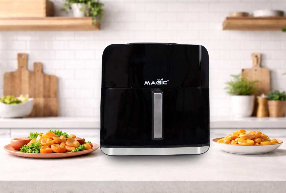 Nồi Chiên Không Dầu Magic Eco AC-162 có diện mạo sang trọng