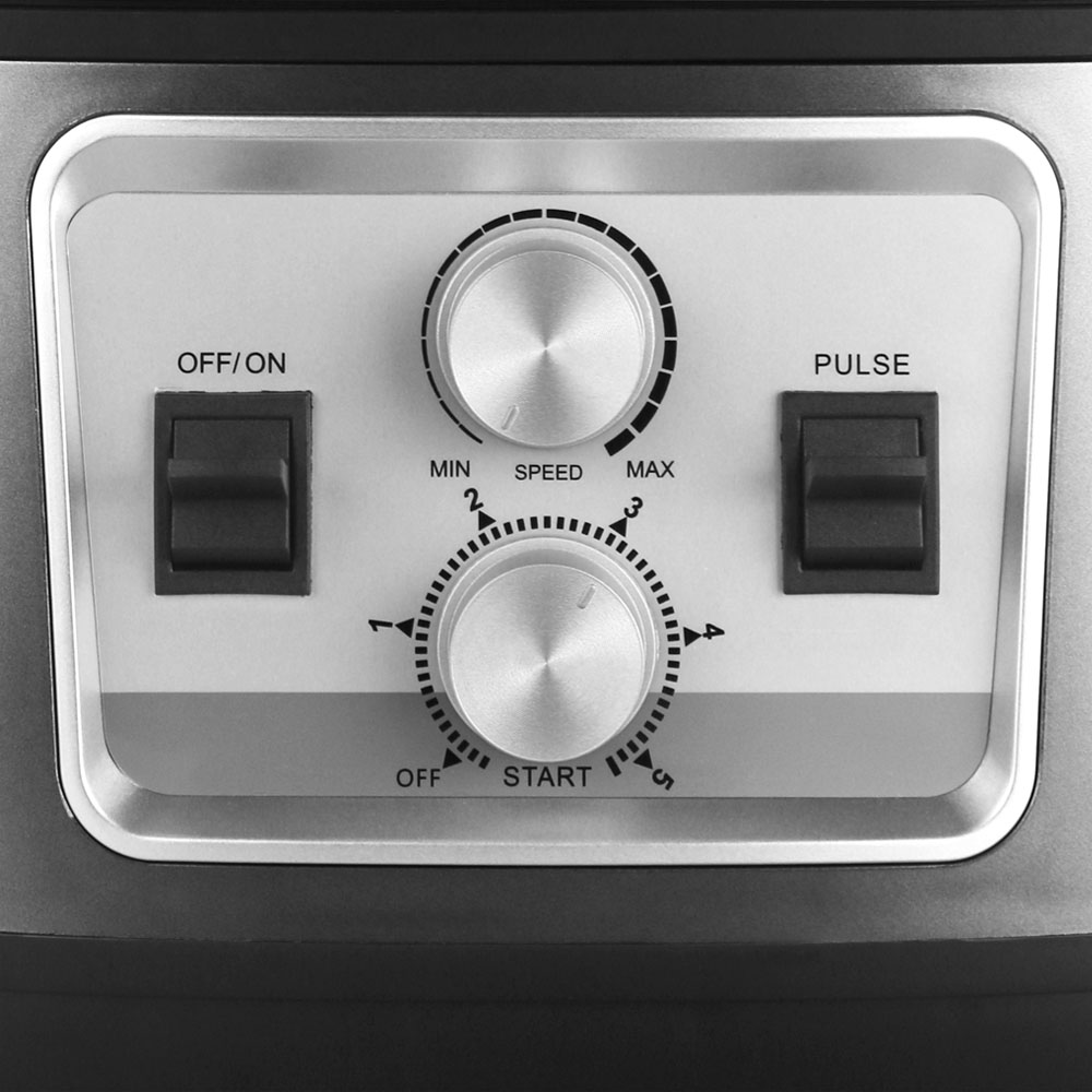 Điều khiển núm xoay kết hợp công tắc dễ sử dụng