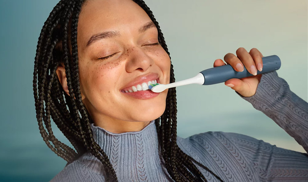 Công nghệ sóng âm với tần số 31.000 nhịp mỗi phút, loại bỏ mảng bám hiệu quả