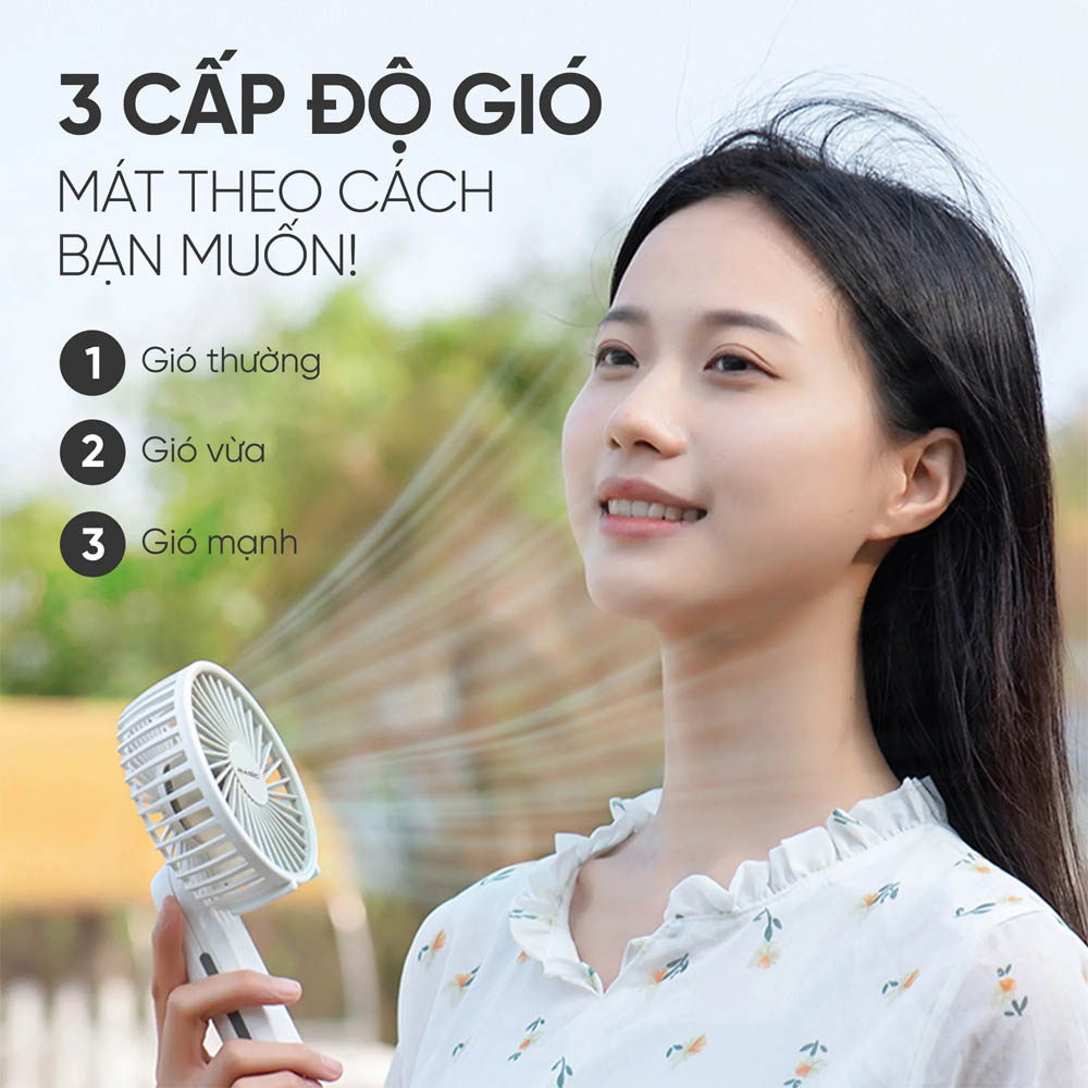 Quạt Cầm Tay Mini Magic A-011 đáp ứng nhu cầu sử dụng đa dạng