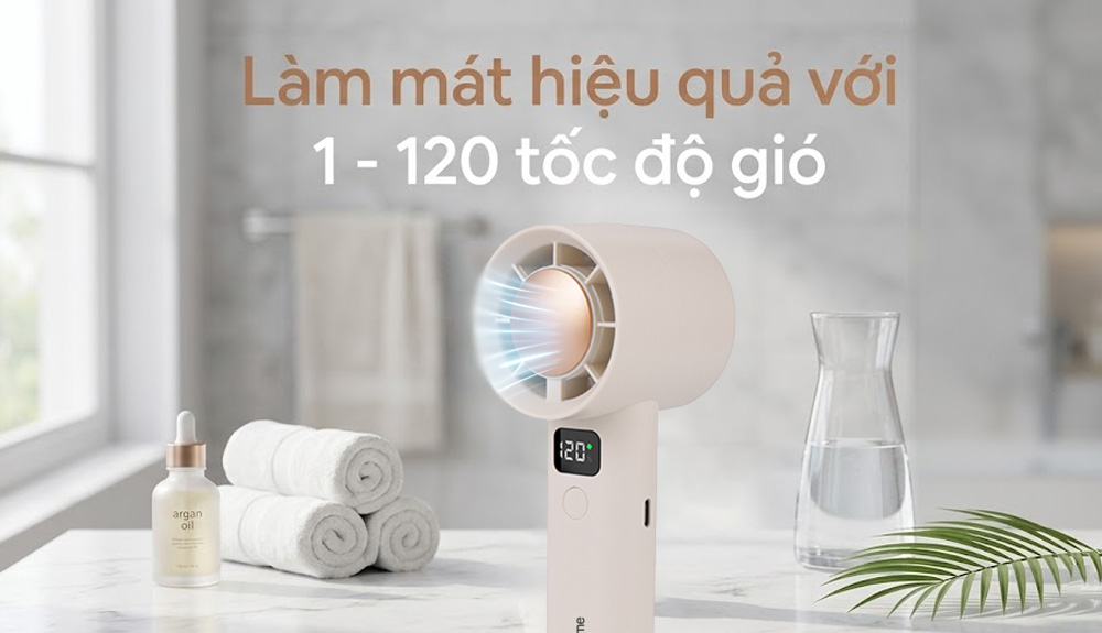 Simplehome FS01 hỗ trợ điều chỉnh từ 1 đến 120 tốc độ