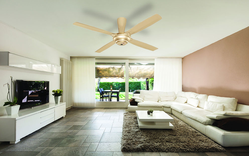 Quạt Trần KDK M56PR(GD) có sải cánh 140cm
