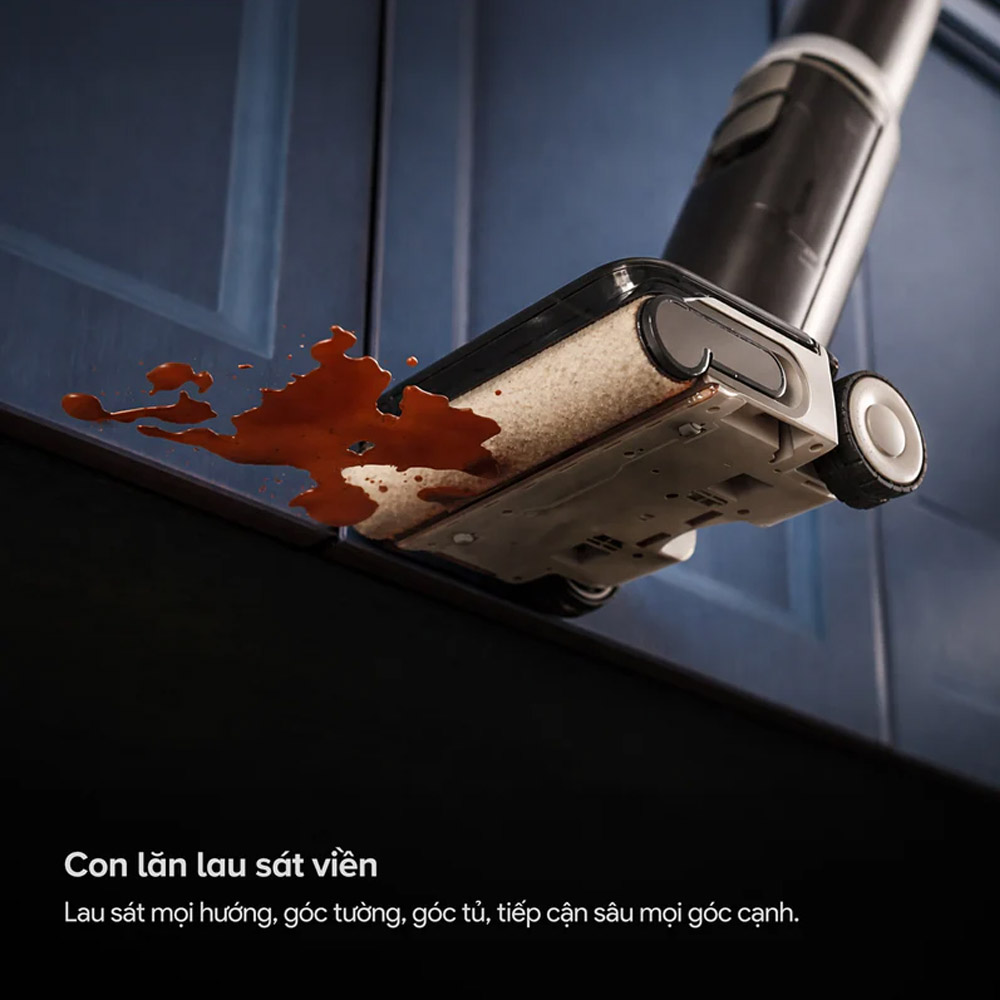 Con lăn Single Roller sát viền, làm sạch hiệu quả góc tường