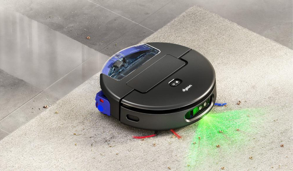 Robot Hút Bụi Dyson Spot+Scrub™ Ai RB05-A làm sạch thảm chuyên sâu