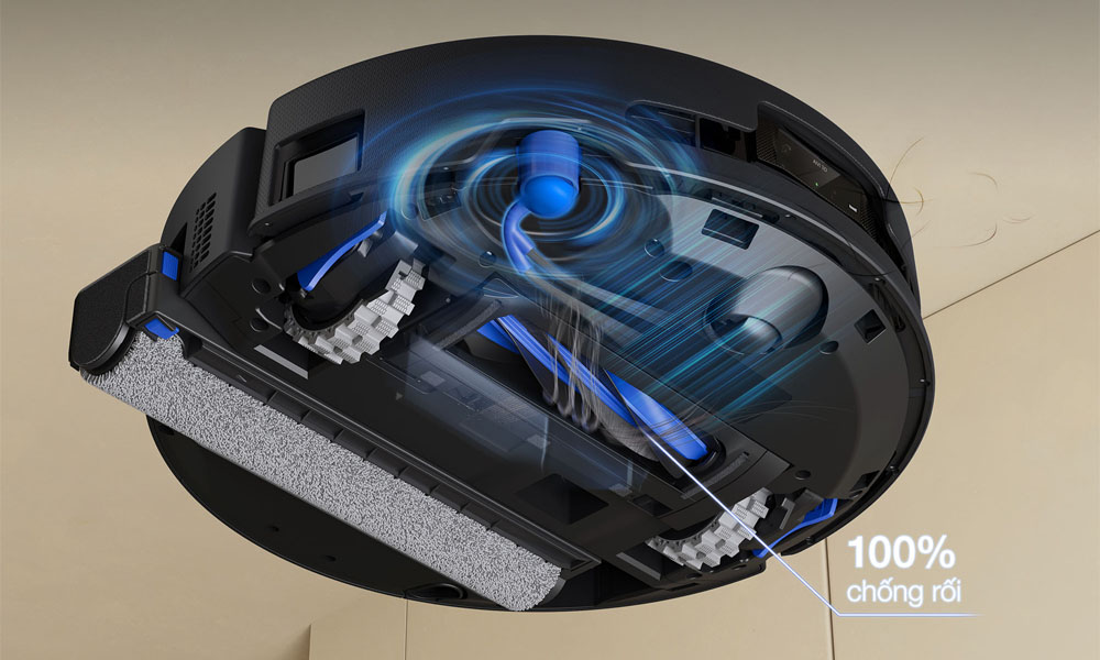 Công nghệ ZeroTangle 4.0 trên Robot Hút Bụi Ecovacs T90 PRO OMNI