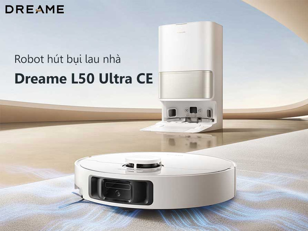 Robot Hút Bụi Lau Nhà Thông Minh Dreame L50 Ultra CE