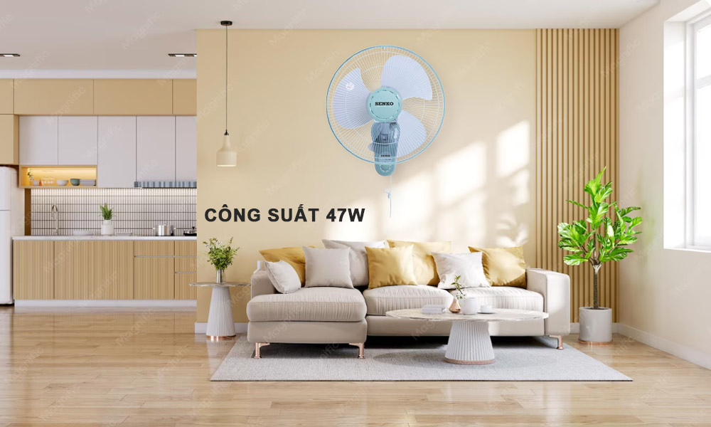 Senko T1680 làm mát hiệu quả và nhanh chóng với công suất 47W