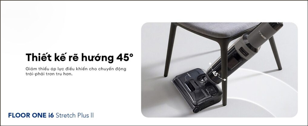 Thiết kế rẽ hướng 45° giảm áp lực điều khiển