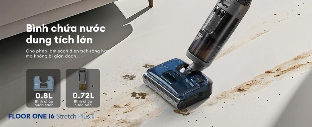 Bình chứa nước dung tích lớn làm sạch hiệu quả diện tích rộng