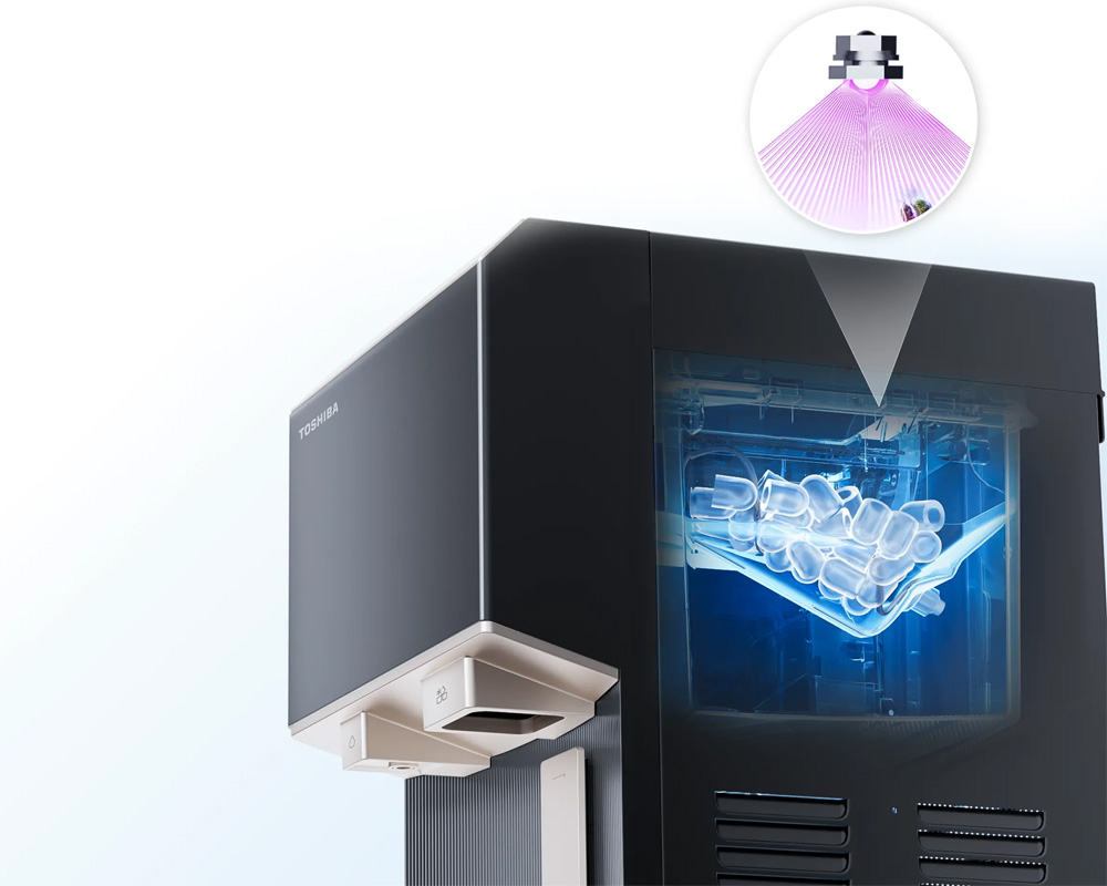 Toshiba TWP-IW2469SVN(K) có bình chứa lưu trữ kháng khuẩn