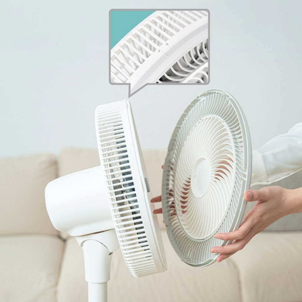 Quạt Điện Panasonic F-30JLV hỗ trợ mở lồng quạt đơn giản