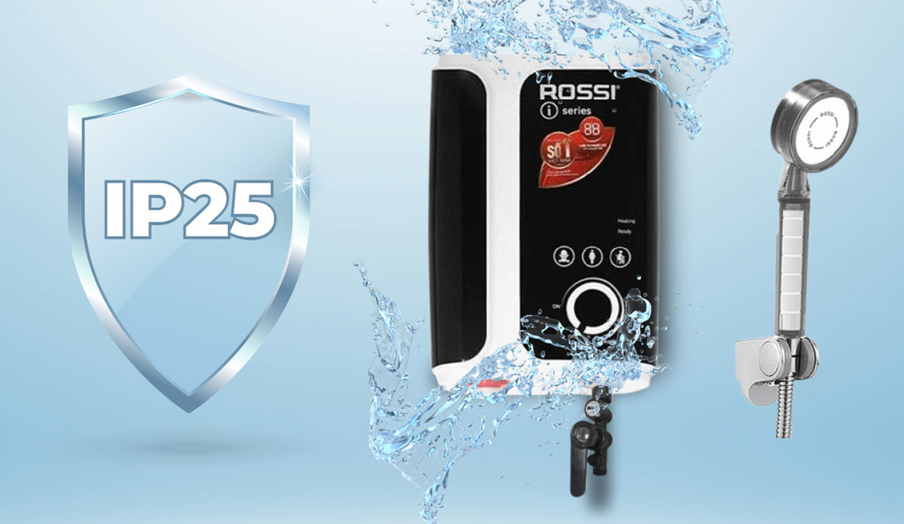 Vỏ máy chống thấm nước, bảo vệ các linh kiện bên trong an toàn