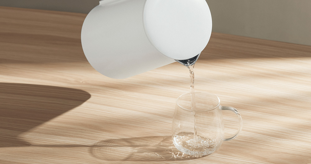 Xiaomi Electric Kettle 2 Lite EU sở hữu vòi rót tròn hình chữ U