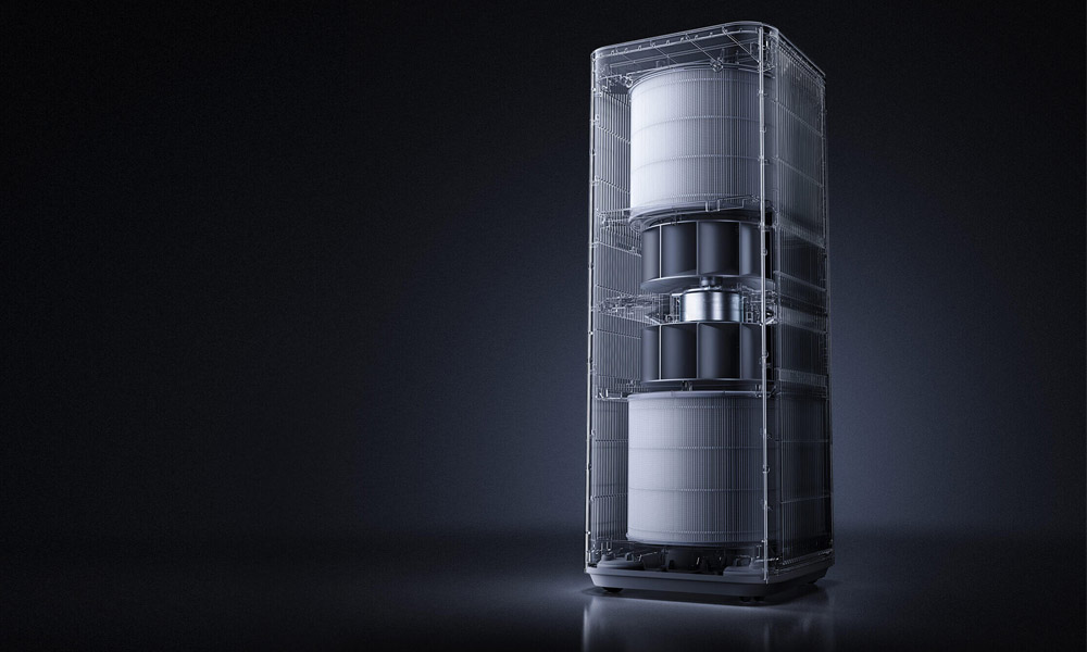 Xiaomi Mijia Smart Air Purifier Max EU có thiết kế lọc kép và quạt kép