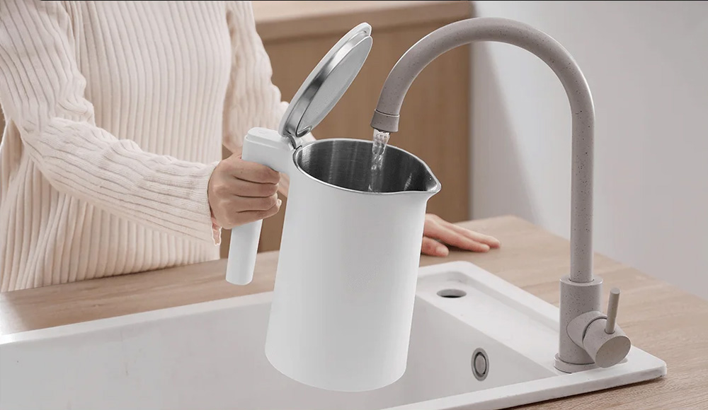 Xiaomi Smart Kettle 2 Pro EU trang bị nút bấm lớn