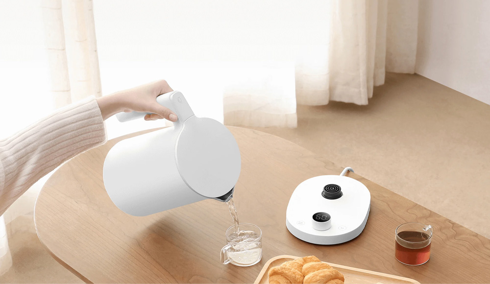 Xiaomi Smart Kettle 2 Pro EU đáp ứng nhu cầu sử dụng nước nóng liên tục