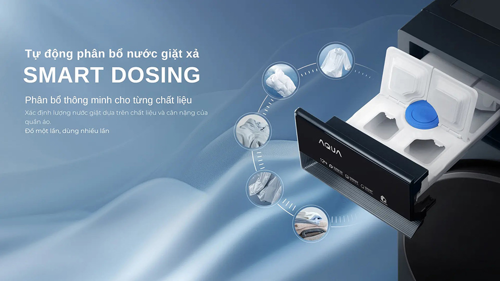 Máy Giặt AW14-BD4377U1L(GN) tự động cấp nước giặt xả thông minh