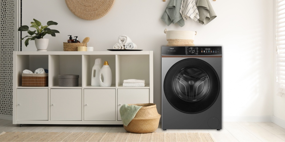 Máy Giặt AW95-BP4657M(B) thiết kế hiện đại, sang trọng cho không gian sống