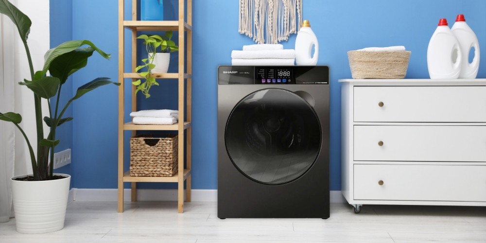 Máy Giặt ES-FKC125ED-DG màu xám đậm hiện đại