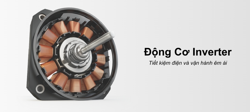 Máy Giặt Inverter LTL H0MVW0T GG hoạt động bền bỉ và tiết kiệm điện