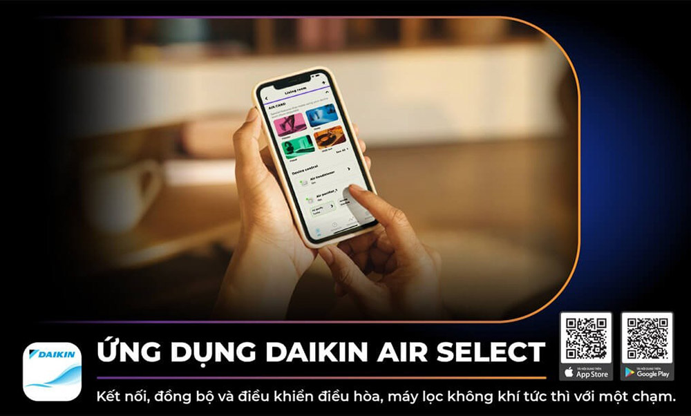 Air Creator loại bỏ hoàn toàn remote, điều khiển thông qua ứng dụng Daikin Air Select