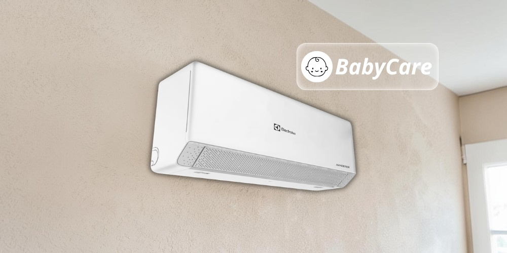 Chế độ BabyCare tạo luồng khí êm dịu cho trẻ nhỏ