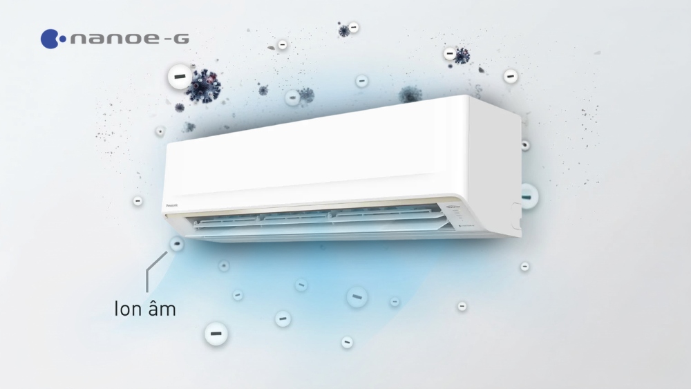 Công nghệ lọc bụi nanoe-G trên máy lạnh Panasonic CU/CS-PU24CKH-8D