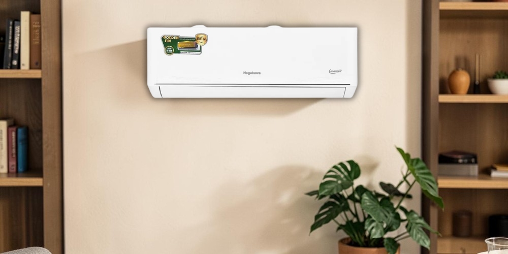 Máy Lạnh 1 Hp NIS-C09R2T62 thiết kế gọn gàng với gam màu trắng tối giản