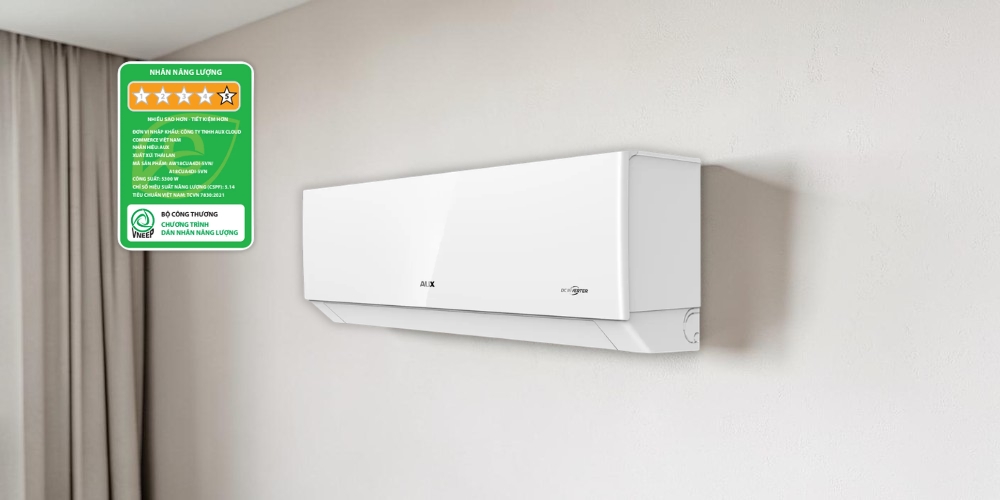 Máy Lạnh AUX Inverter AW18CUA4DI-5VN tiết kiệm điện