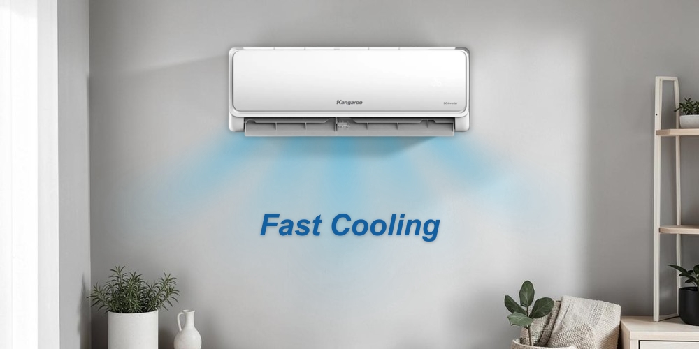 Máy Lạnh Kangaroo KG18ACI mang lại không gian mát tức thì