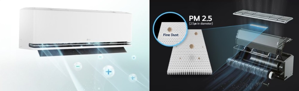 Máy Lạnh LG 1.5 Hp IDC12B2 bảo vệ sức khỏe