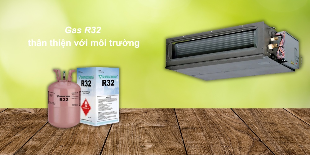 Máy Lạnh Mitsubishi Heavy FDU100YA-W5 dùng môi chất lạnh R32