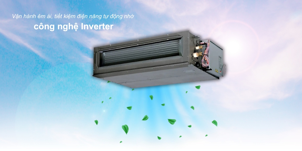 Máy Lạnh Mitsubishi Heavy Inverter FDUM60YA-W5 tiết kiệm điện năng, chạy êm ổn định